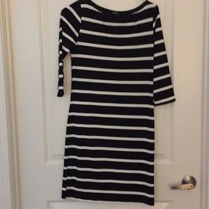 Never worn - LuLu’s dress - Black and white stripe